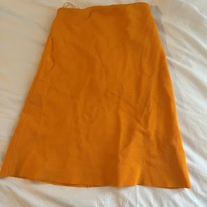 Zara bright orange tube top - Size Small